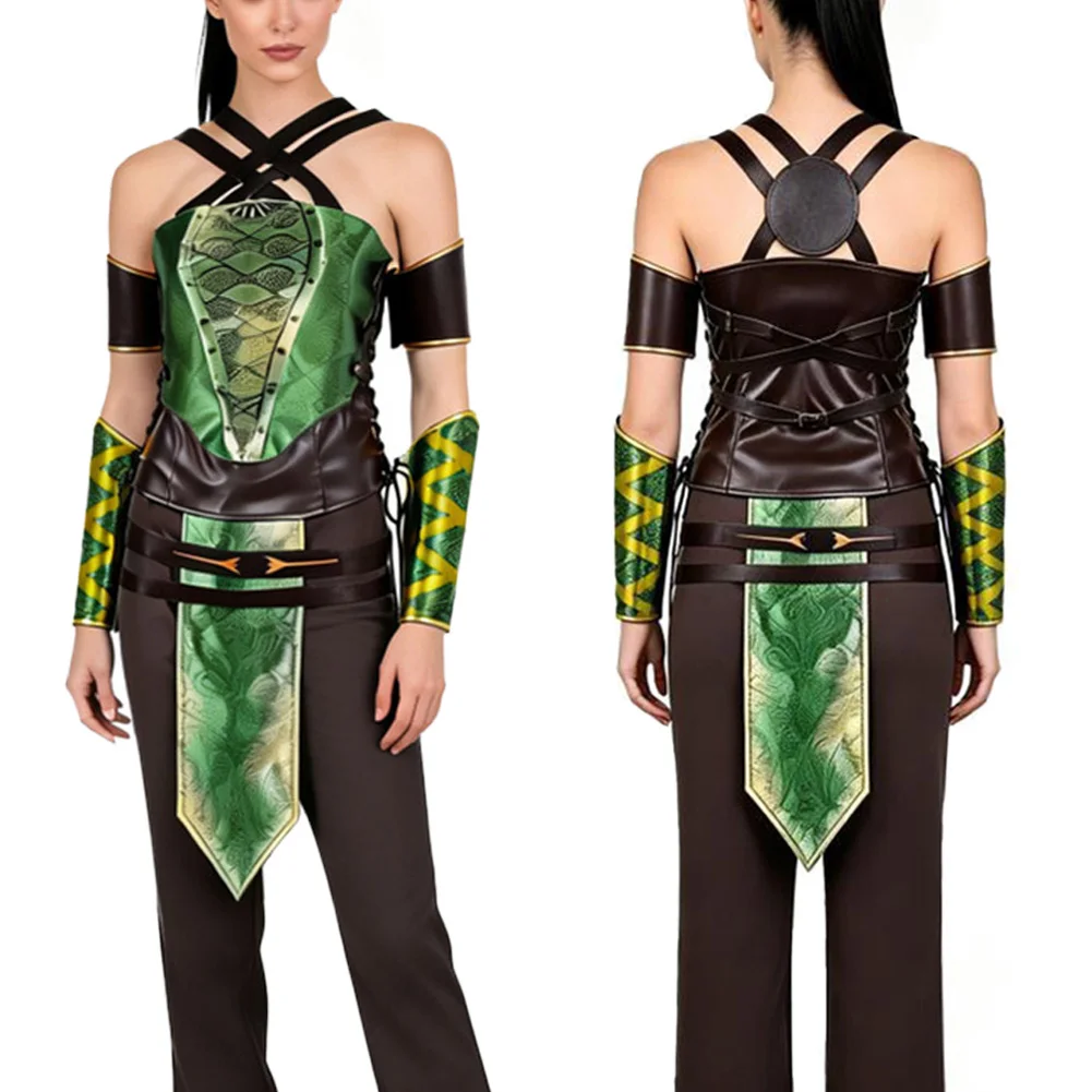 MK 2 Jade Cosplay Fantasy Clothing 2026 Movie Mortal Kombat Women Costume Disguise Halloween Adult Female Party Outfits
MK 2 Jade Cosplay Fantasy Clothing 2026 Movie Mortal Kombat Women Costume Disguise Halloween Adult Female Party Outfits