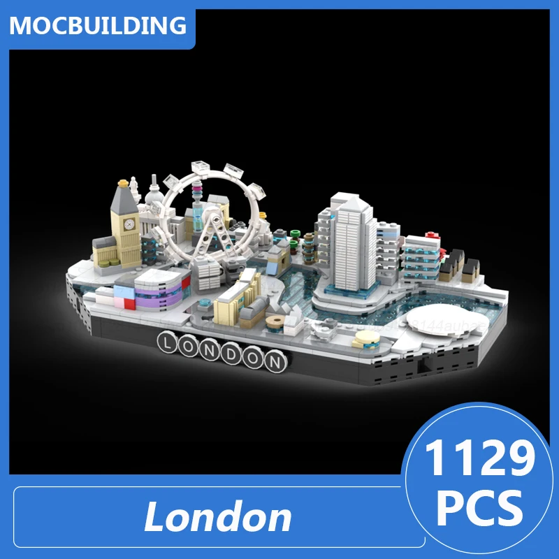 The Most Iconic Landmarks of London Architecture Skylines Moc Building Blocks Diy Assemble Bricks Display Toys Gifts 1129PCS
The Most Iconic Landmarks of London Architecture Skylines Moc Building Blocks Diy Assemble Bricks Display Toys Gifts 1129PCS