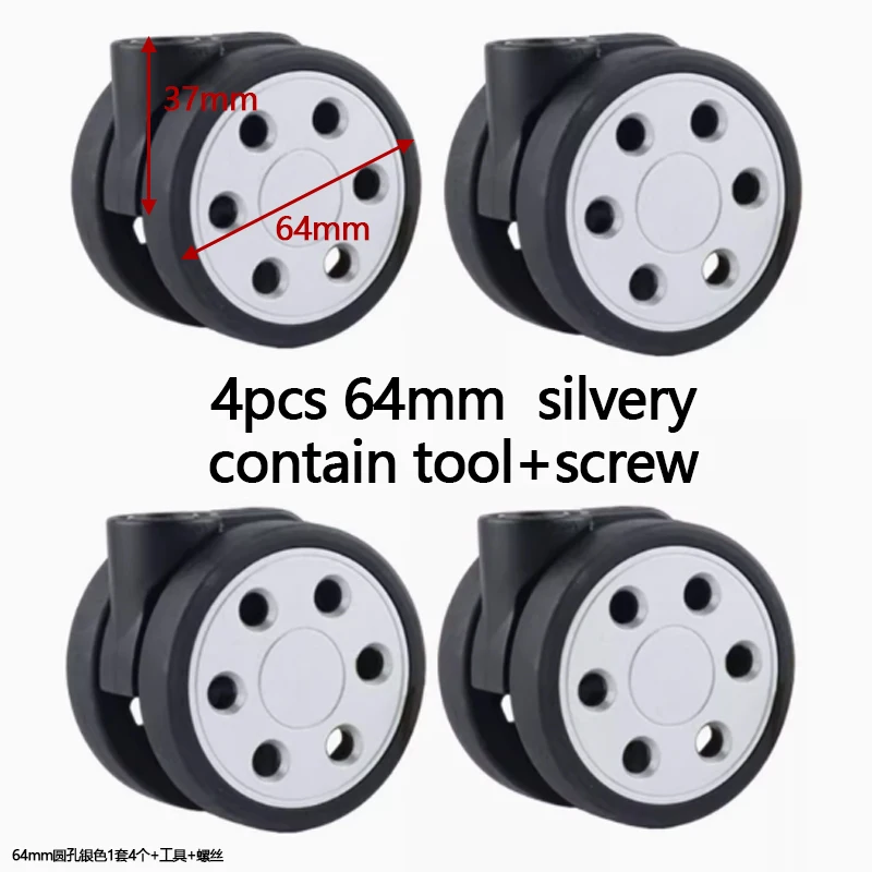 Luggage wheel, ultra quiet universal wheel, luggage wheel, repair and replacement parts
Luggage wheel, ultra quiet universal wheel, luggage wheel, repair and replacement parts