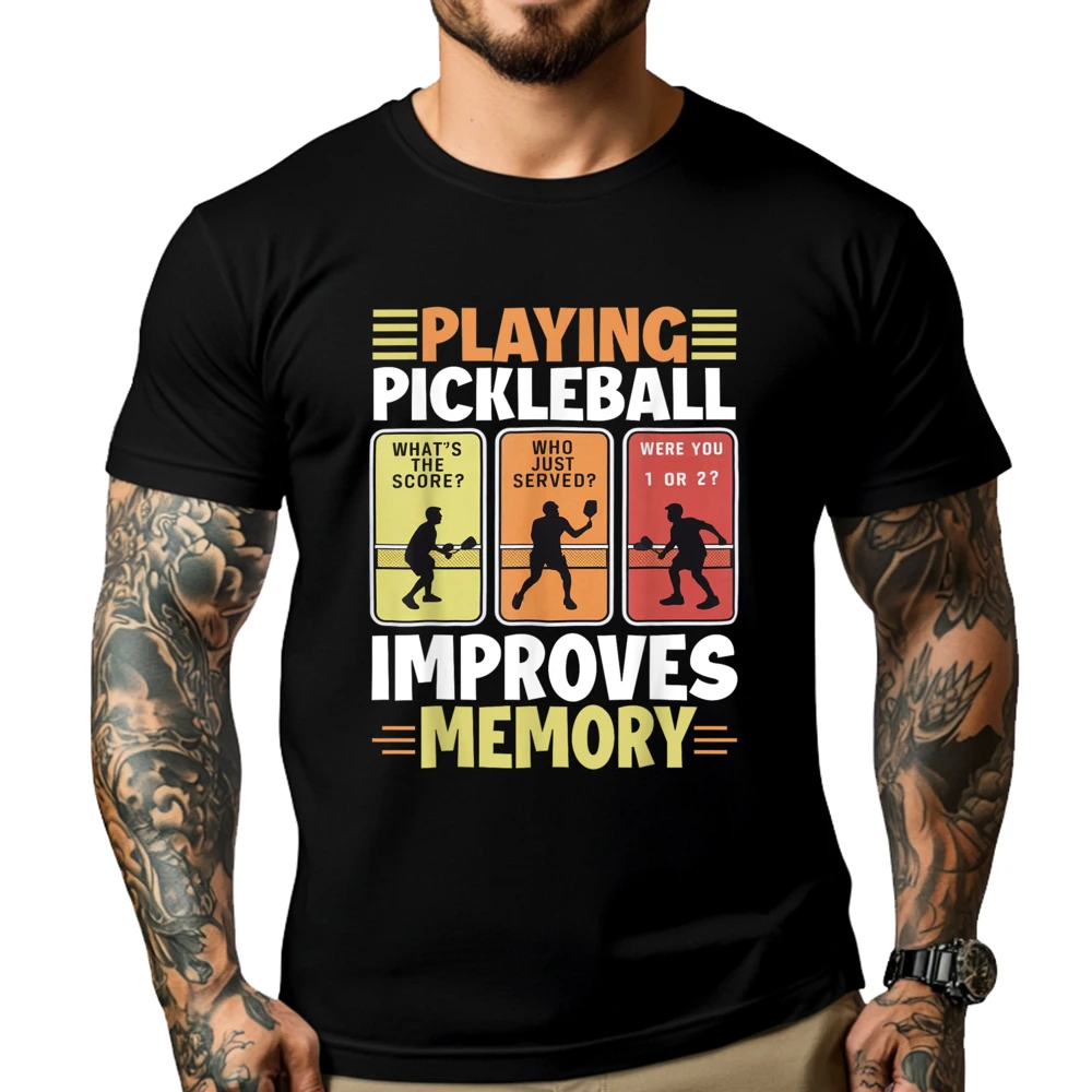 Pickleball Player Paddleballplaying Pickleball Improves Memory Pickleball Player Mens Designer Clothes T Shirt Design
Pickleball Player Paddleballplaying Pickleball Improves Memory Pickleball Player Mens Designer Clothes T Shirt Design