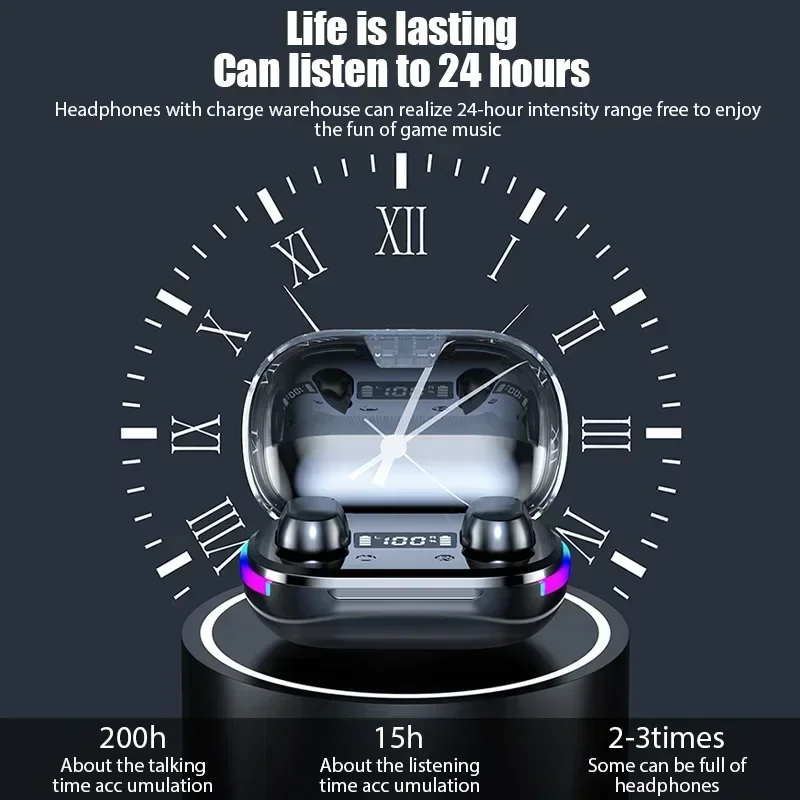 Headphones Wireless K10 TWS Air Pro Fone for Xiaomi LED Display Bluetooth Earphones Wireless Bluetooth Headset Earbuds with Mic
Headphones Wireless K10 TWS Air Pro Fone for Xiaomi LED Display Bluetooth Earphones Wireless Bluetooth Headset Earbuds with Mic
