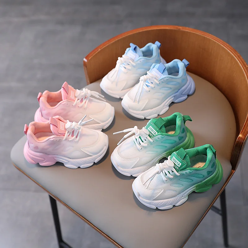 Designer Kids Shoes Breathable Mesh Sneakers for Boys Girls Outdoor Running Shoes Tennis Casual Footwear
Designer Kids Shoes Breathable Mesh Sneakers for Boys Girls Outdoor Running Shoes Tennis Casual Footwear