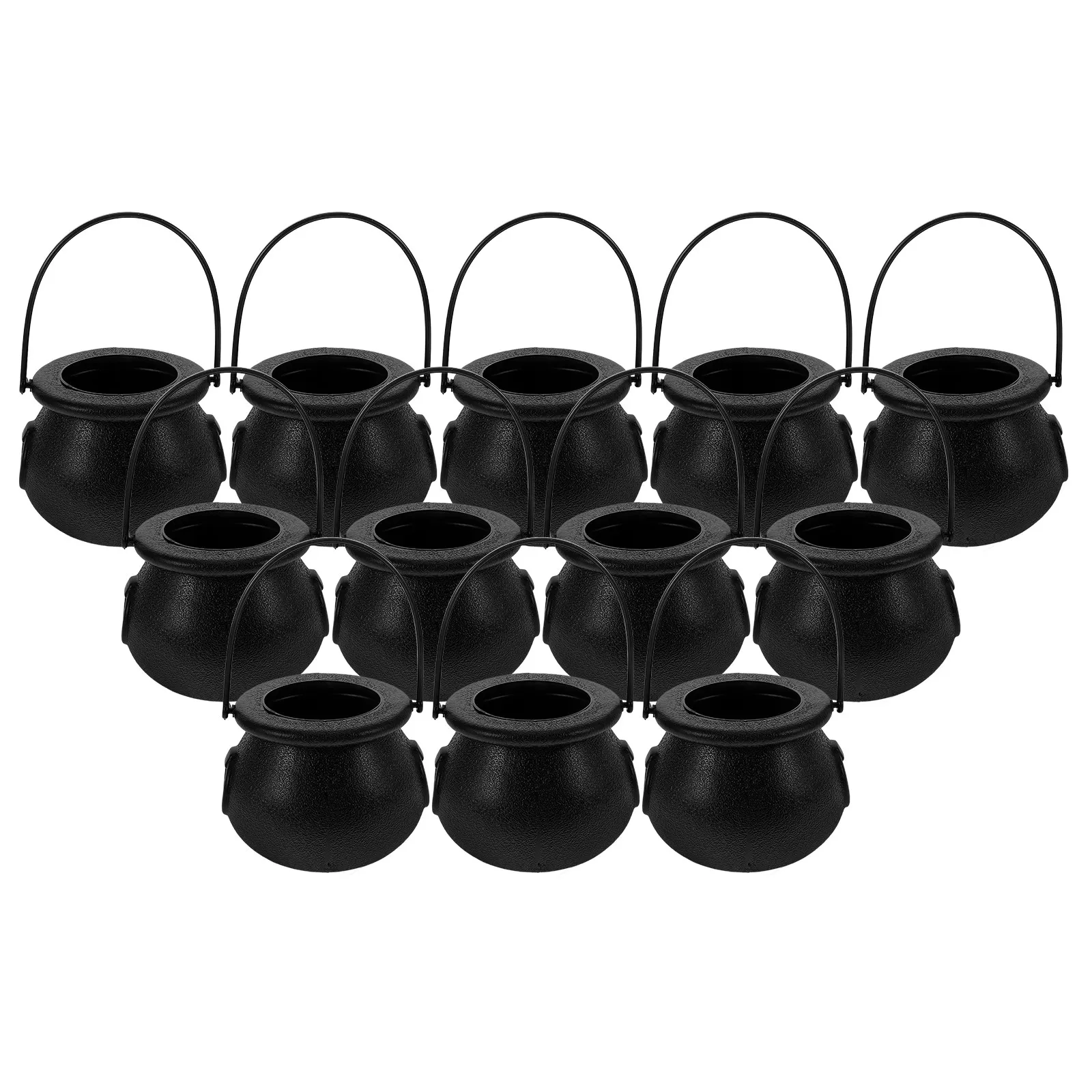 12pcs Plastic Cauldron Witches Kettle Halloween Decorations Party Mini Plastic Cauldron Supplies DIY Craft Accessories
12pcs Plastic Cauldron Witches Kettle Halloween Decorations Party Mini Plastic Cauldron Supplies DIY Craft Accessories
