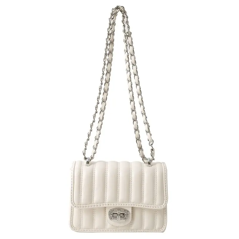 Shoulder Bag for Women PU Leather Small Square Bag with Chain Shoulder Strap Fashion Casual Luxury Designer Handbag
Shoulder Bag for Women PU Leather Small Square Bag with Chain Shoulder Strap Fashion Casual Luxury Designer Handbag