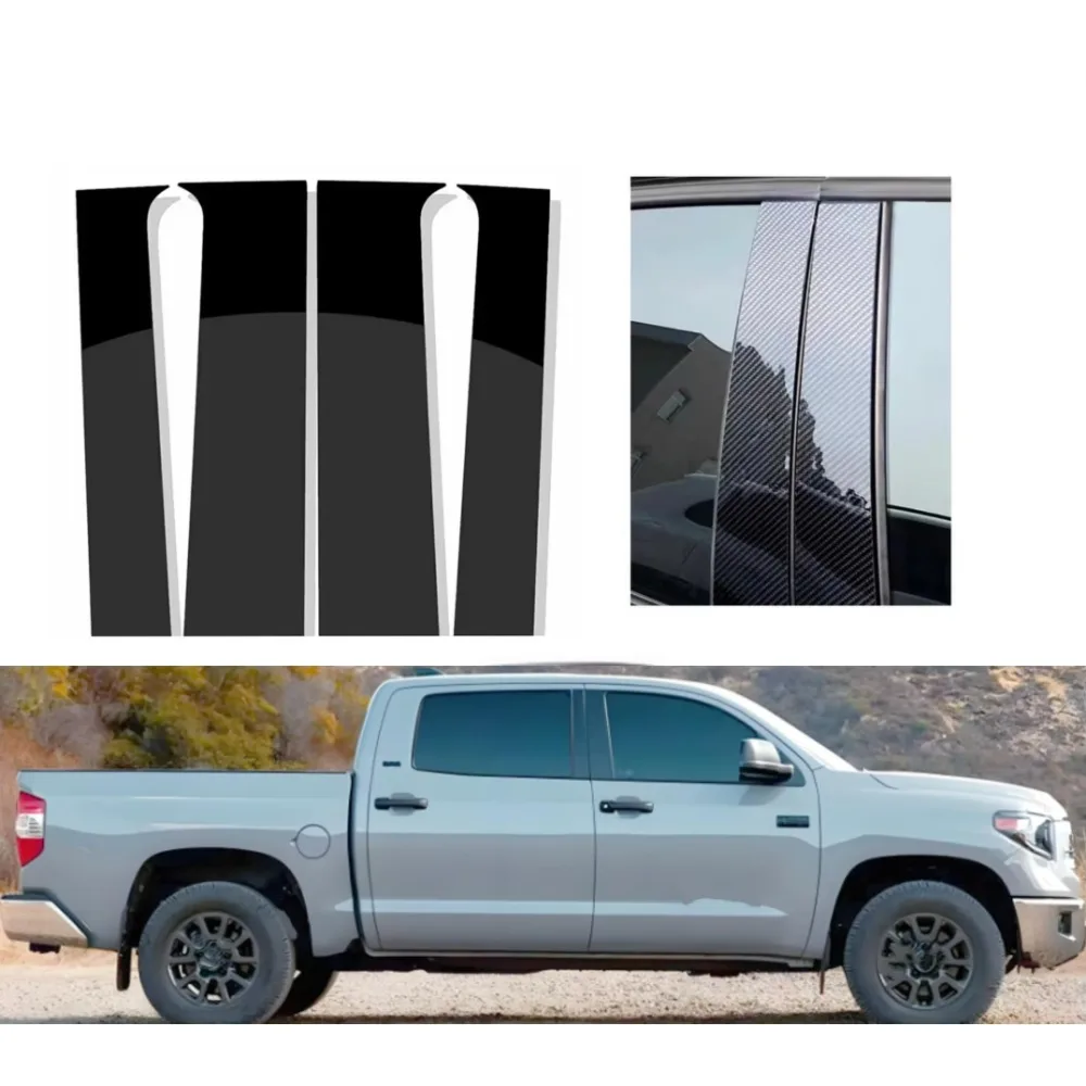 4Pcs Gloss Black Pillar Post Silver Carbon Fit For Toyota Tundra 2022-2024 For Tacoma 2024 Door Side Window Decor Cover
4Pcs Gloss Black Pillar Post Silver Carbon Fit For Toyota Tundra 2022-2024 For Tacoma 2024 Door Side Window Decor Cover