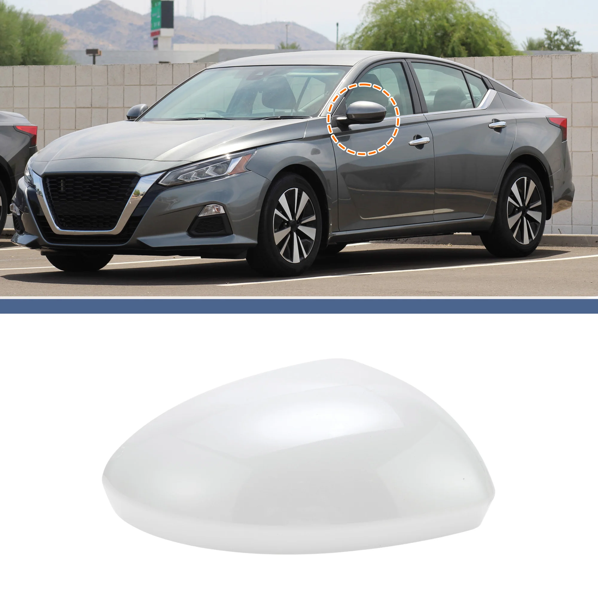 UXCELL Замена крышки зеркала правой пассажирской стороны, белая для Nissan Altima 19-24
UXCELL Замена крышки зеркала правой пассажирской стороны, белая для Nissan Altima 19-24