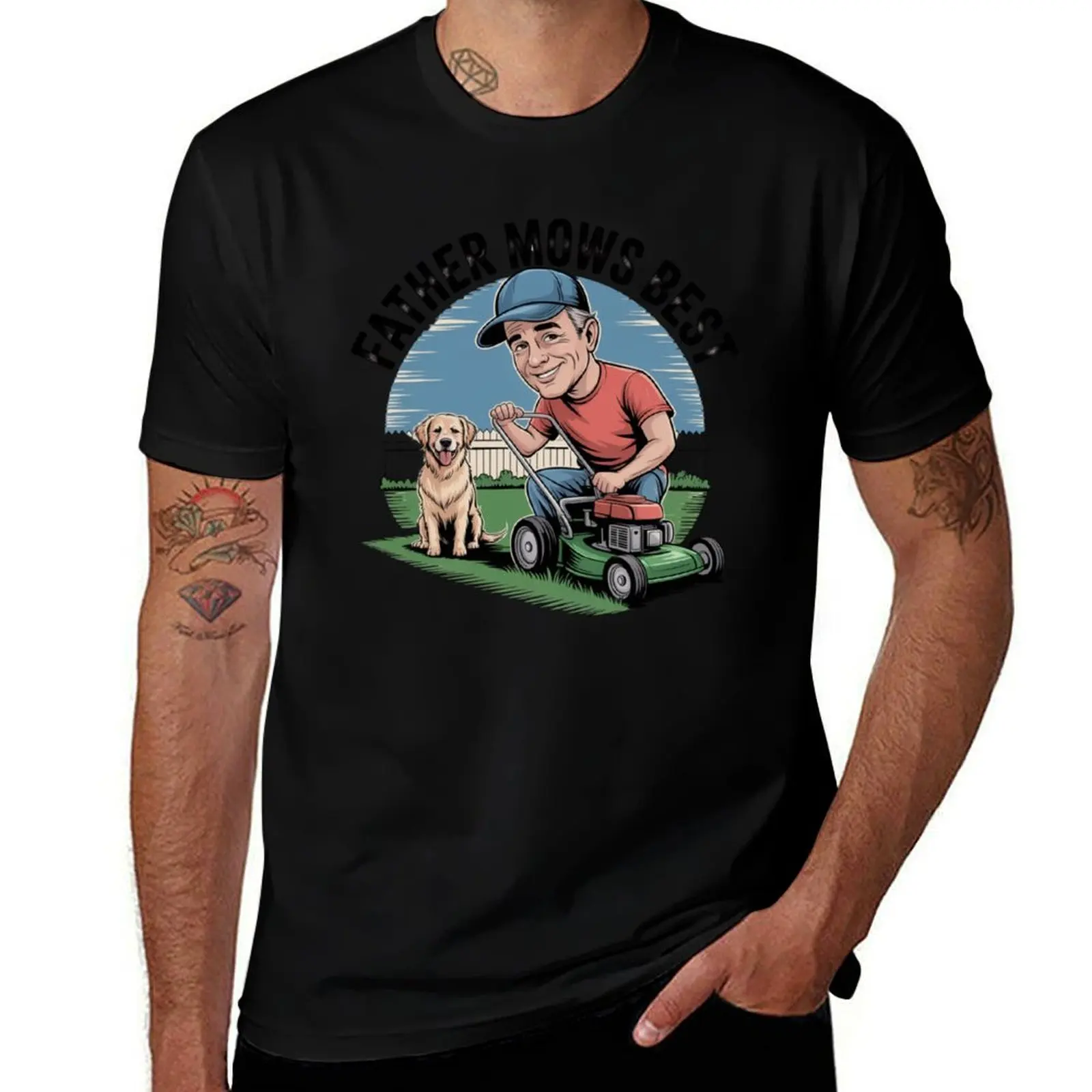 Father Mows Best! Pet Dog Design T-Shirt oversized summer 2025 oversize t-shirts man vintage t shirt men
Father Mows Best! Pet Dog Design T-Shirt oversized summer 2025 oversize t-shirts man vintage t shirt men