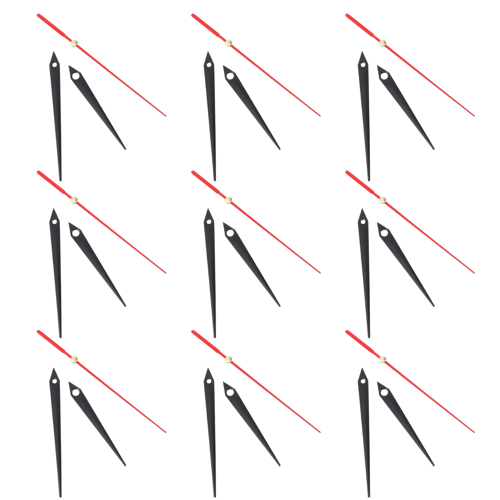 10 Sets Clock Mechanisms Wall Metal Hands Large Pointer Replacement Component Kit Black
10 Sets Clock Mechanisms Wall Metal Hands Large Pointer Replacement Component Kit Black