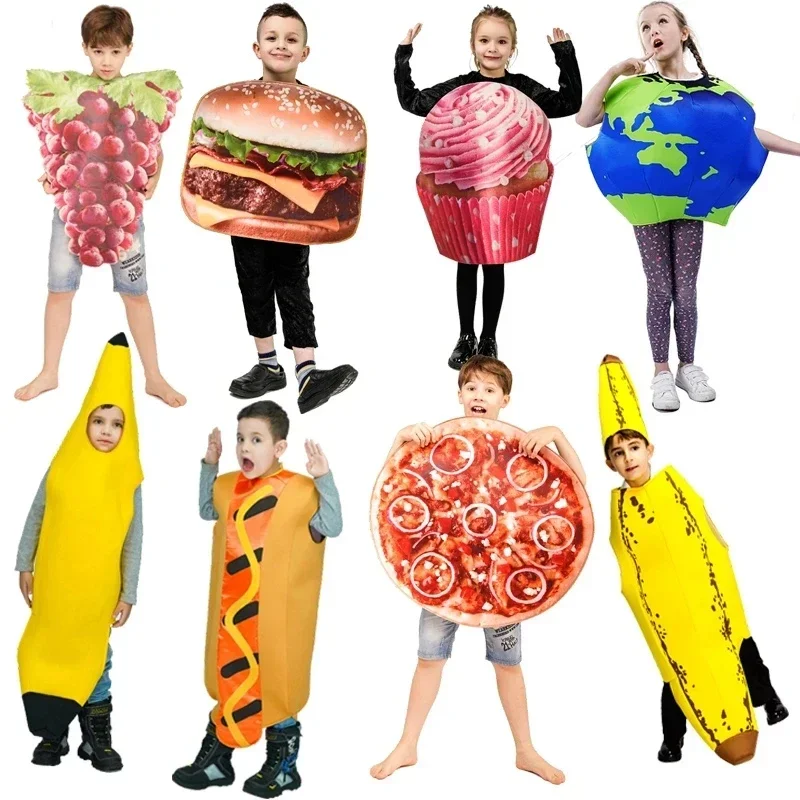 Fc6puirm kids Halloween costume Boy & Girl Hot Dog & Banana & cream cake & cream cake & Hamburger & Pizza & Earth jumpsuit @ fc8
Fc6puirm kids Halloween costume Boy & Girl Hot Dog & Banana & cream cake & cream cake & Hamburger & Pizza & Earth jumpsuit @ fc8