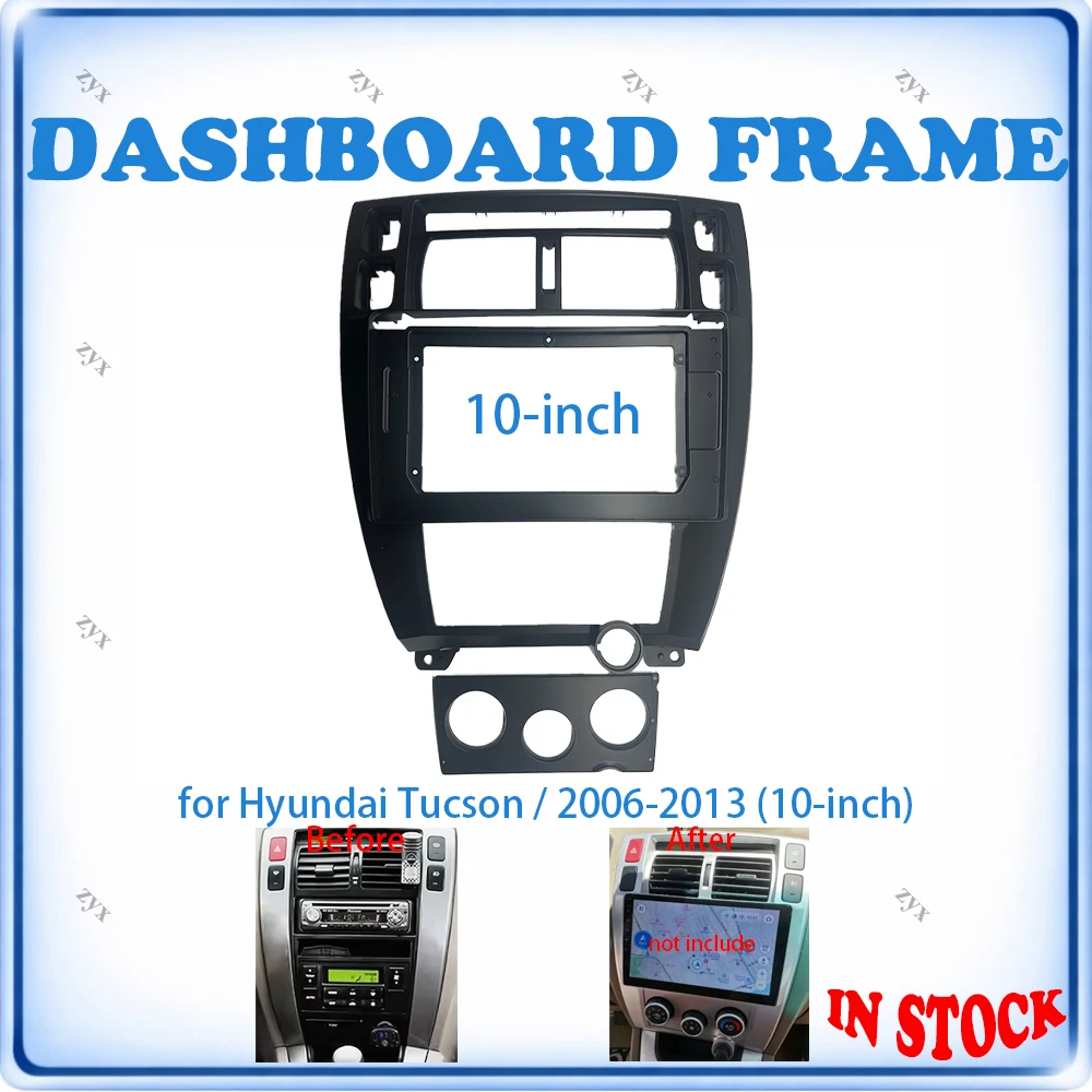 Car Radio Fascia Frame For Hyundai Tucson 2006-2013 10 inch Wiring Harness Power Cable Car Accessories Plug & Play
Car Radio Fascia Frame For Hyundai Tucson 2006-2013 10 inch Wiring Harness Power Cable Car Accessories Plug & Play