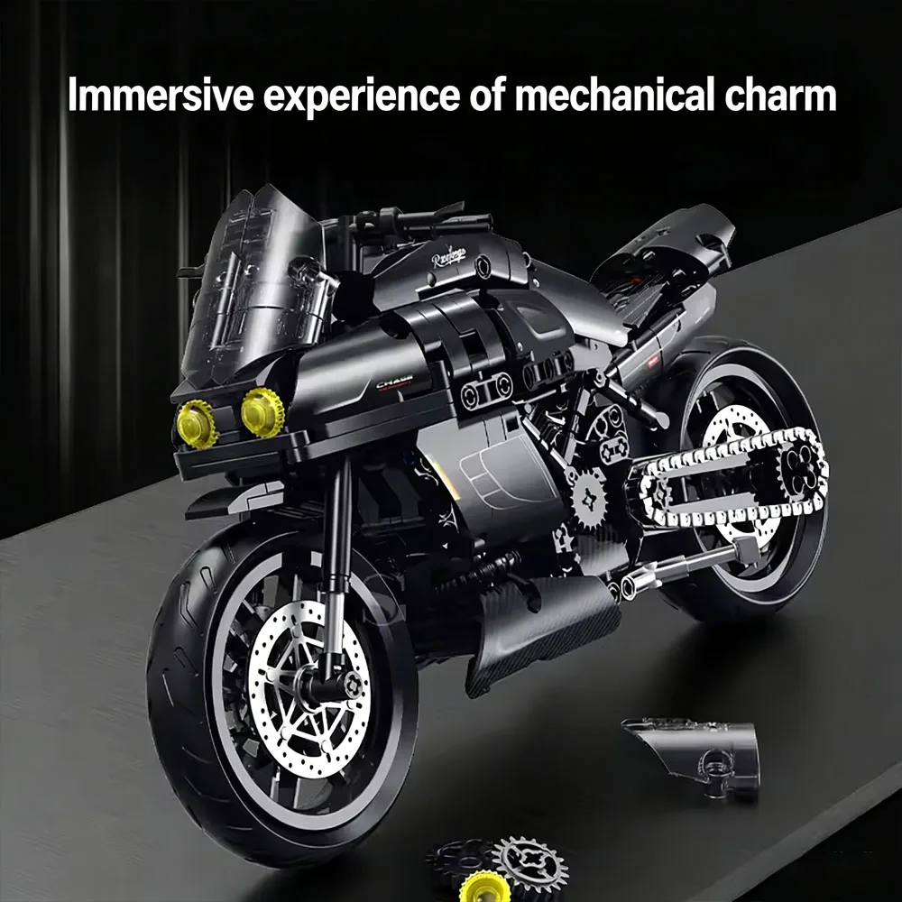 New 1:8 Motorcycle MOC Duca Diavel Building Blocks Set Model Car Bricks 540PCS Toys Adults Children for Christmas Gifts
New 1:8 Motorcycle MOC Duca Diavel Building Blocks Set Model Car Bricks 540PCS Toys Adults Children for Christmas Gifts