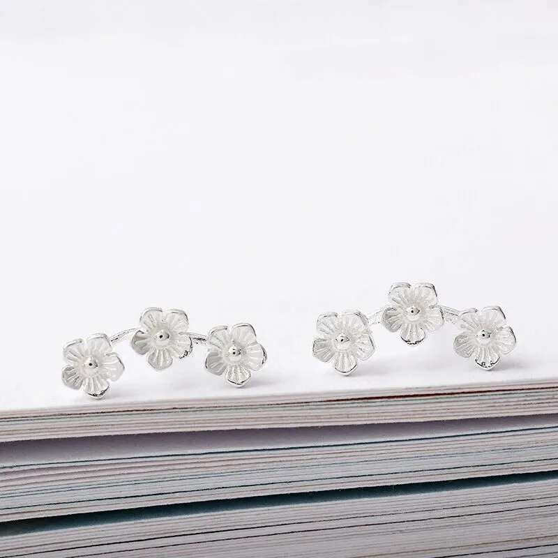 925 Sterling Silver Plum Blossom Stud Earrings For Woman Piercing Wedding Fine Jewelry Wholesale 2024 Trend Jewellery
925 Sterling Silver Plum Blossom Stud Earrings For Woman Piercing Wedding Fine Jewelry Wholesale 2024 Trend Jewellery