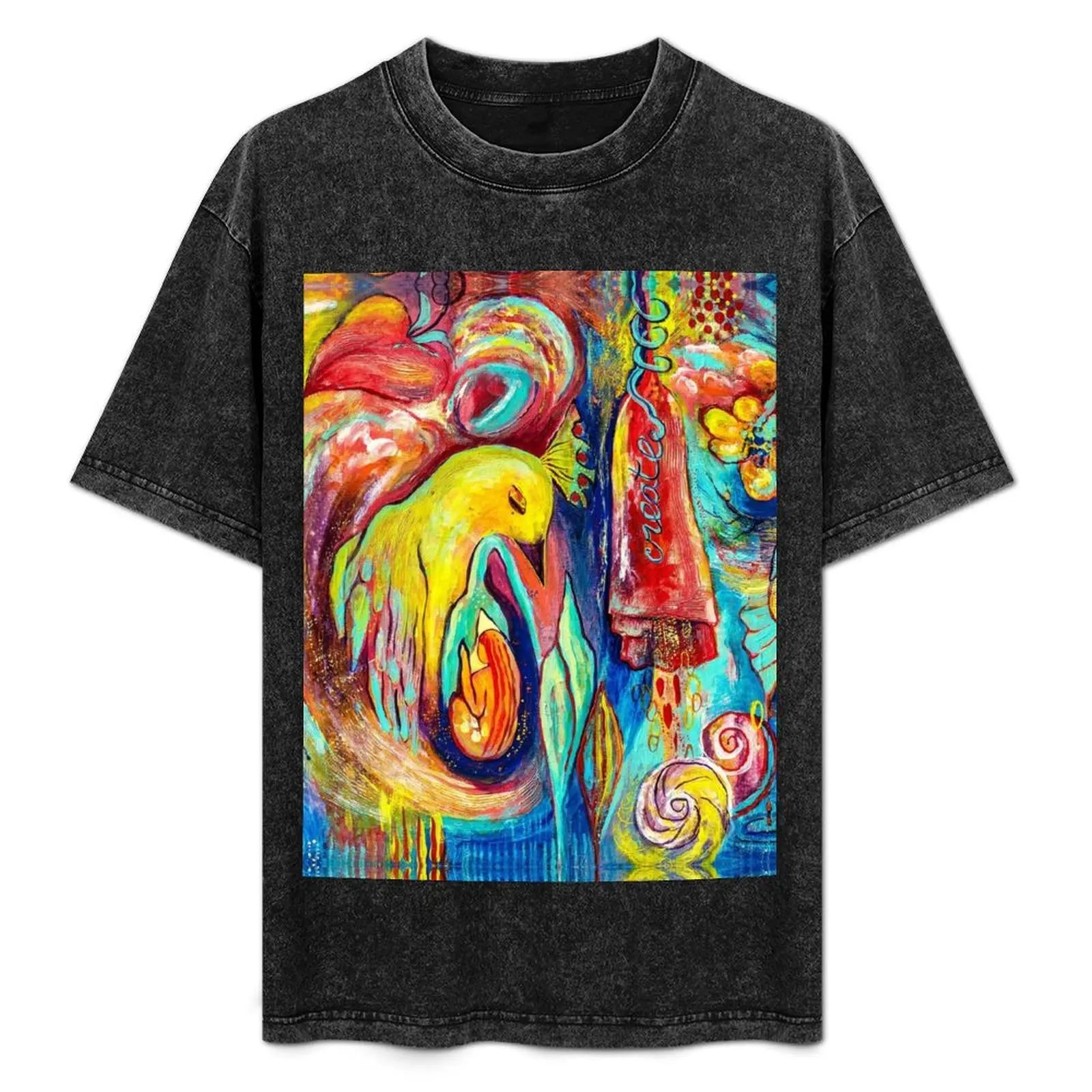 Embrace Yourself Art T-Shirt Simple Print Design T-Shirt
Embrace Yourself Art T-Shirt Simple Print Design T-Shirt