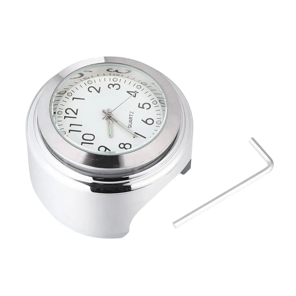 Motorcycle Handlebar Clock Aluminum Alloy Thermometer Time Schedule Bike Accessory Quality Guarantee
Motorcycle Handlebar Clock Aluminum Alloy Thermometer Time Schedule Bike Accessory Quality Guarantee
