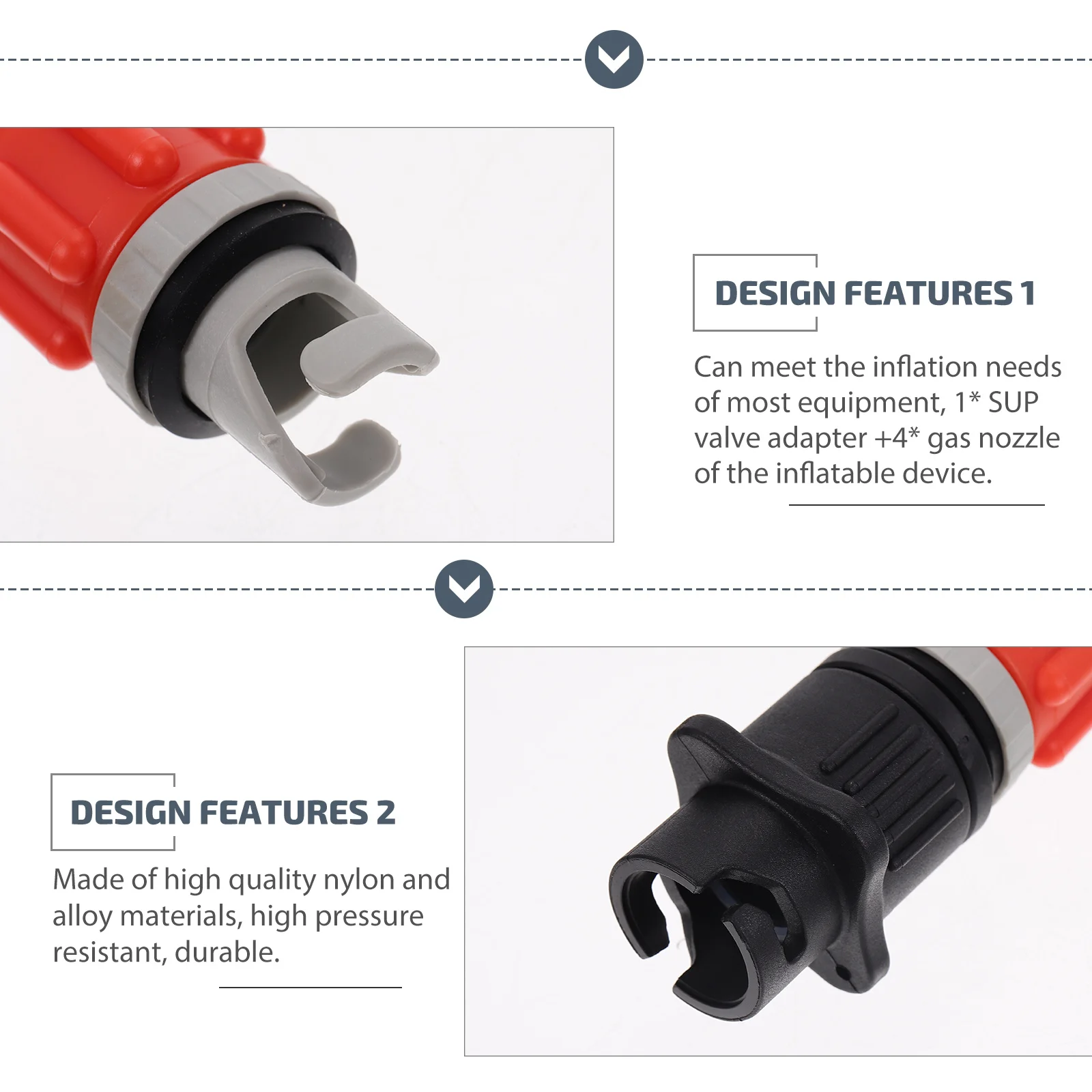 1Set Kayak Air Adapter Strong Seal Inflatable Dinghy Pump Attachment for Paddle Board Sup Boat Air Supply Pump Adapter
1Set Kayak Air Adapter Strong Seal Inflatable Dinghy Pump Attachment for Paddle Board Sup Boat Air Supply Pump Adapter