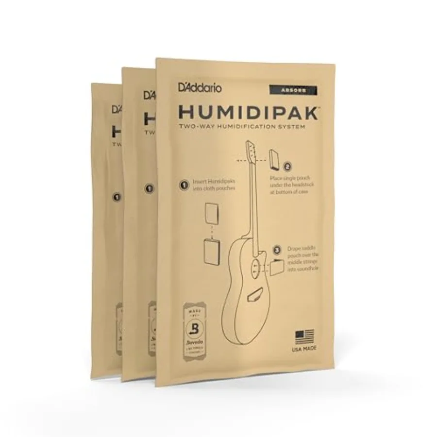 Guitar Dehumidifier Packets - For Humidipak - Two-Way Replacement Packets
Guitar Dehumidifier Packets - For Humidipak - Two-Way Replacement Packets