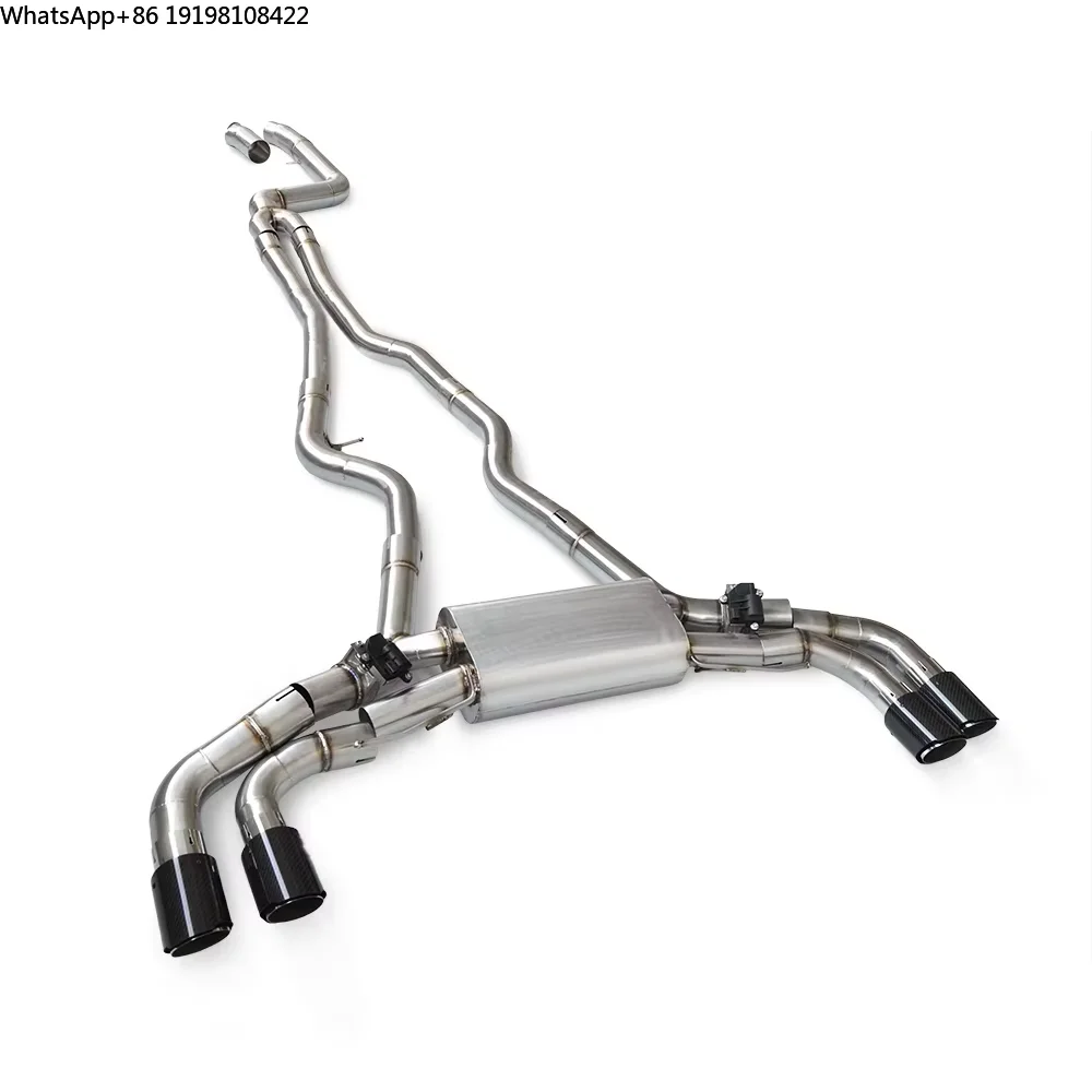 For BMW M340i M340 M440 G20 3.0T 2019-2024 Racing cat Back Exhaust Pipe Ss304 Polished Surface Customization
For BMW M340i M340 M440 G20 3.0T 2019-2024 Racing cat Back Exhaust Pipe Ss304 Polished Surface Customization