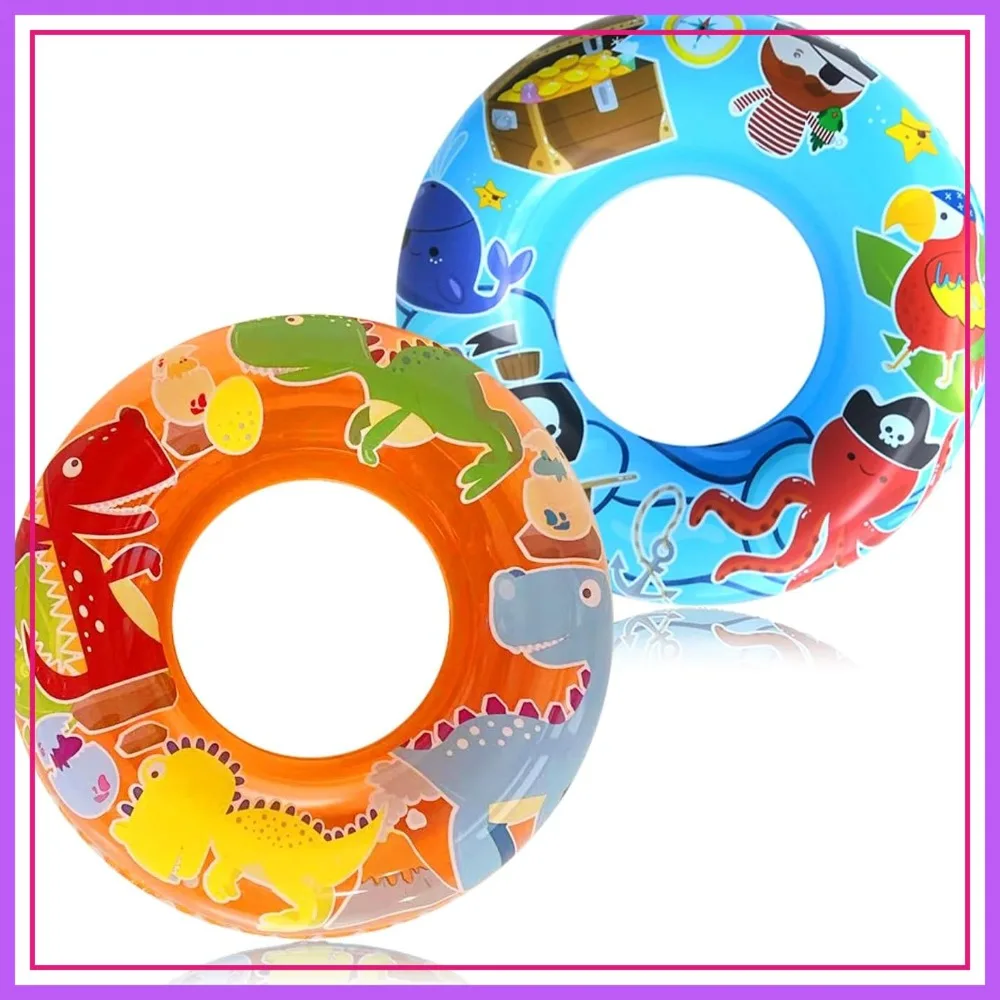 Pirate & Dino Inflatable Pool Tubes for Summer Fun, Toddler Swim Ring, Beach Floaties for Pool Party Toys
Pirate & Dino Inflatable Pool Tubes for Summer Fun, Toddler Swim Ring, Beach Floaties for Pool Party Toys