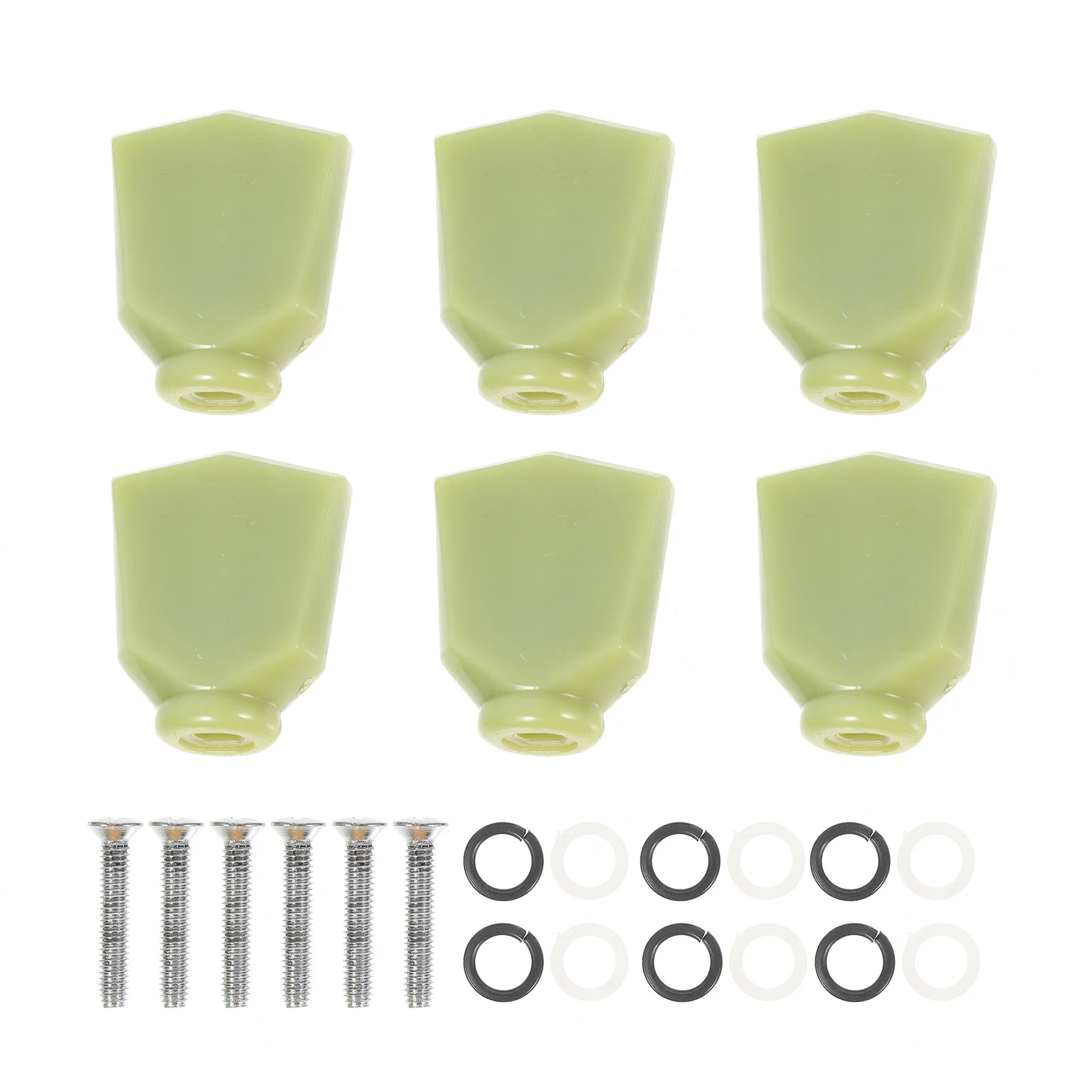 6Sets Guitar Tuning Handles Plastic Durable String Locking Caps Acoustic Folk Tuner Tool Replacement Accessories 
6Sets Guitar Tuning Handles Plastic Durable String Locking Caps Acoustic Folk Tuner Tool Replacement Accessories