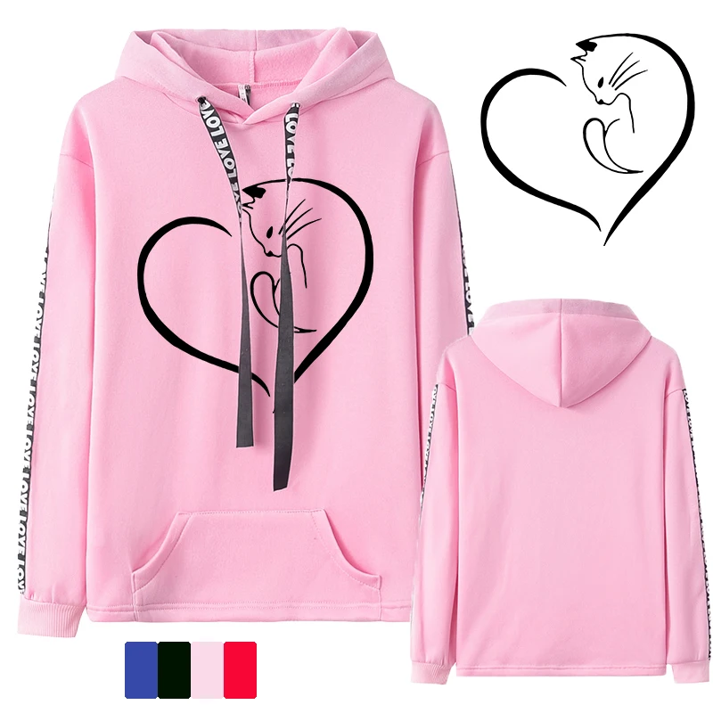 Autumn/Winter Women's Long sleeved Loose Pullover Sports Hoodie Letter Ribbon Hooded Top Plus Size
Autumn/Winter Women's Long sleeved Loose Pullover Sports Hoodie Letter Ribbon Hooded Top Plus Size