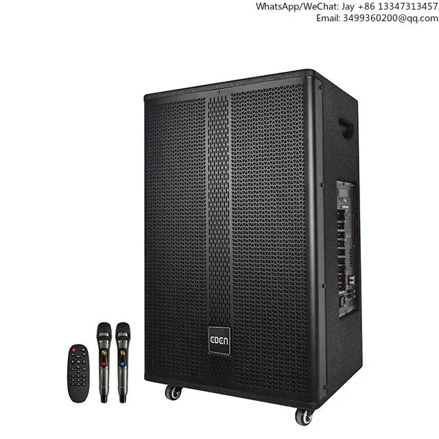 15 Inch High Power DJ Karaoke Sound Box Wooden Cabinet Multifunction Wireless BT With FM Radio Trolley Speaker
15 Inch High Power DJ Karaoke Sound Box Wooden Cabinet Multifunction Wireless BT With FM Radio Trolley Speaker