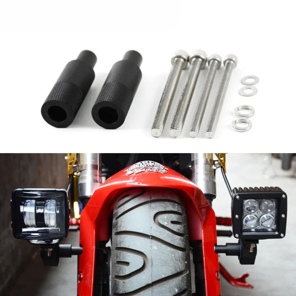Motorcycle Lower Fork Spotlight Holder Light Lamp Mounting Bracket Aluminum Front Fork External Bracket for Spotlight Expansion
Motorcycle Lower Fork Spotlight Holder Light Lamp Mounting Bracket Aluminum Front Fork External Bracket for Spotlight Expansion