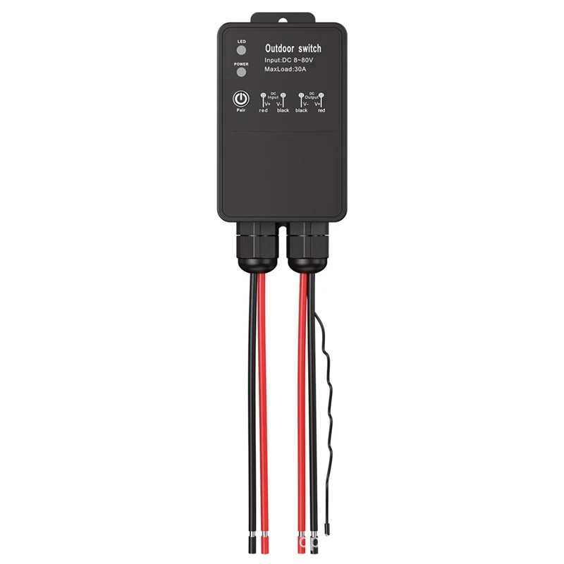 【B55AQ】DC8V-80V 30A Waterproof Wireless Receiver 433Mhz Wireless Remote Control Switch For Pump Light Fan Transmitter
【B55AQ】DC8V-80V 30A Waterproof Wireless Receiver 433Mhz Wireless Remote Control Switch For Pump Light Fan Transmitter
