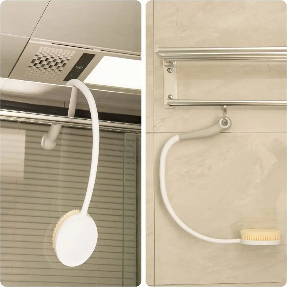 Long Handle Bendable Back Shower Brush U Shaped Improve Circulation Bath Exfoliating Tool Remove Dead Skin with Hanging Hole
Long Handle Bendable Back Shower Brush U Shaped Improve Circulation Bath Exfoliating Tool Remove Dead Skin with Hanging Hole