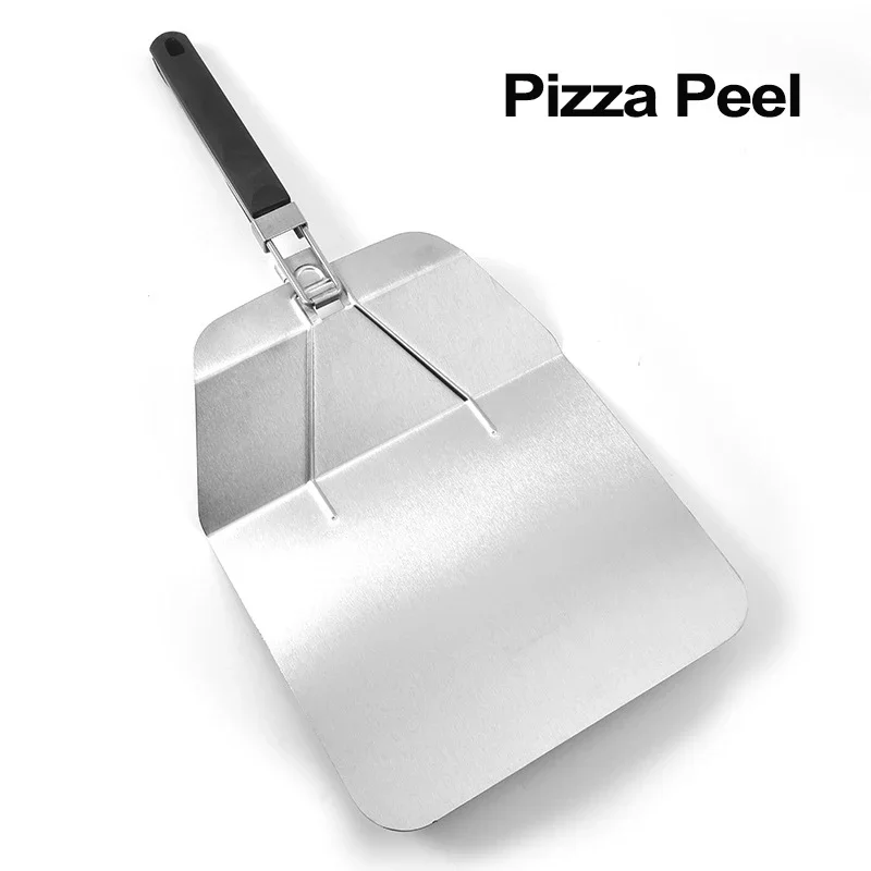 Stainless Steel Pizza Peel With Folding Handle 10 inch Big Spatula Square No-stick Shovel Baking Turner Kitchen Tool
Stainless Steel Pizza Peel With Folding Handle 10 inch Big Spatula Square No-stick Shovel Baking Turner Kitchen Tool
