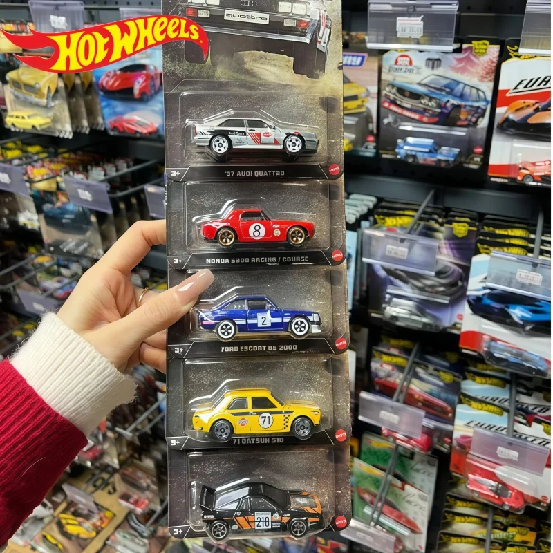 Hot Wheels Rr Rally Racers Gdg44 Серебряная серия Ford Escort Rs 2000 71 Datsun 510 Литая под давлением модель автомобиля Металлическая коллекционная игрушка в подарок
Hot Wheels Rr Rally Racers Gdg44 Серебряная серия Ford Escort Rs 2000 71 Datsun 510 Литая под давлением модель автомобиля Металлическая коллекционная игрушка в подарок