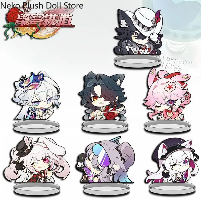 Honkai: Star Rail Game Anime Acrylic Stand Model Plate Desk Decor Standing Sign Desktop Mascot Student Accessory Gift
Honkai: Star Rail Game Anime Acrylic Stand Model Plate Desk Decor Standing Sign Desktop Mascot Student Accessory Gift