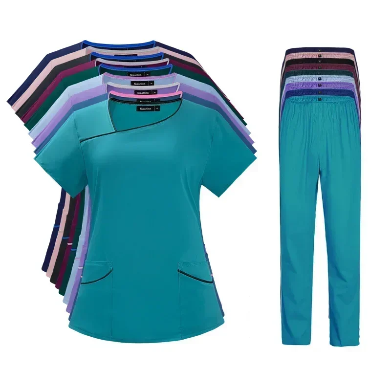 Quick-drying Short-sleeved Surgical Gowns Oral Nurse Medical Gowns Multicolor Hospital Medical Surgical Uniforms Women's
Quick-drying Short-sleeved Surgical Gowns Oral Nurse Medical Gowns Multicolor Hospital Medical Surgical Uniforms Women's