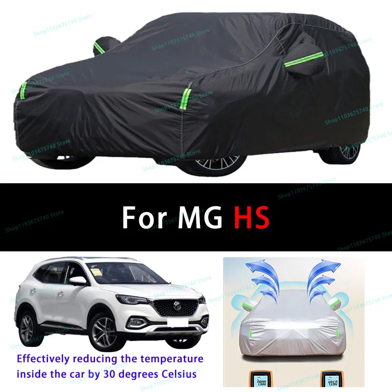For MG HS Summer Full Car Covers Outdoor Sun uv Protection Dust Cooling Protective Auto Protective Cover
For MG HS Summer Full Car Covers Outdoor Sun uv Protection Dust Cooling Protective Auto Protective Cover
