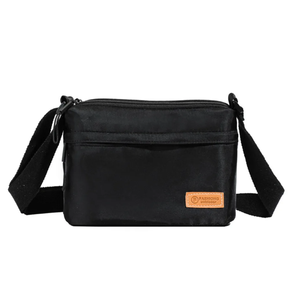 Fashion Korean Style Square Message Bag Large Capacity Causal Nylon Crossbody Bag Solid Color Sports Shoulder Bag Unisex
Fashion Korean Style Square Message Bag Large Capacity Causal Nylon Crossbody Bag Solid Color Sports Shoulder Bag Unisex
