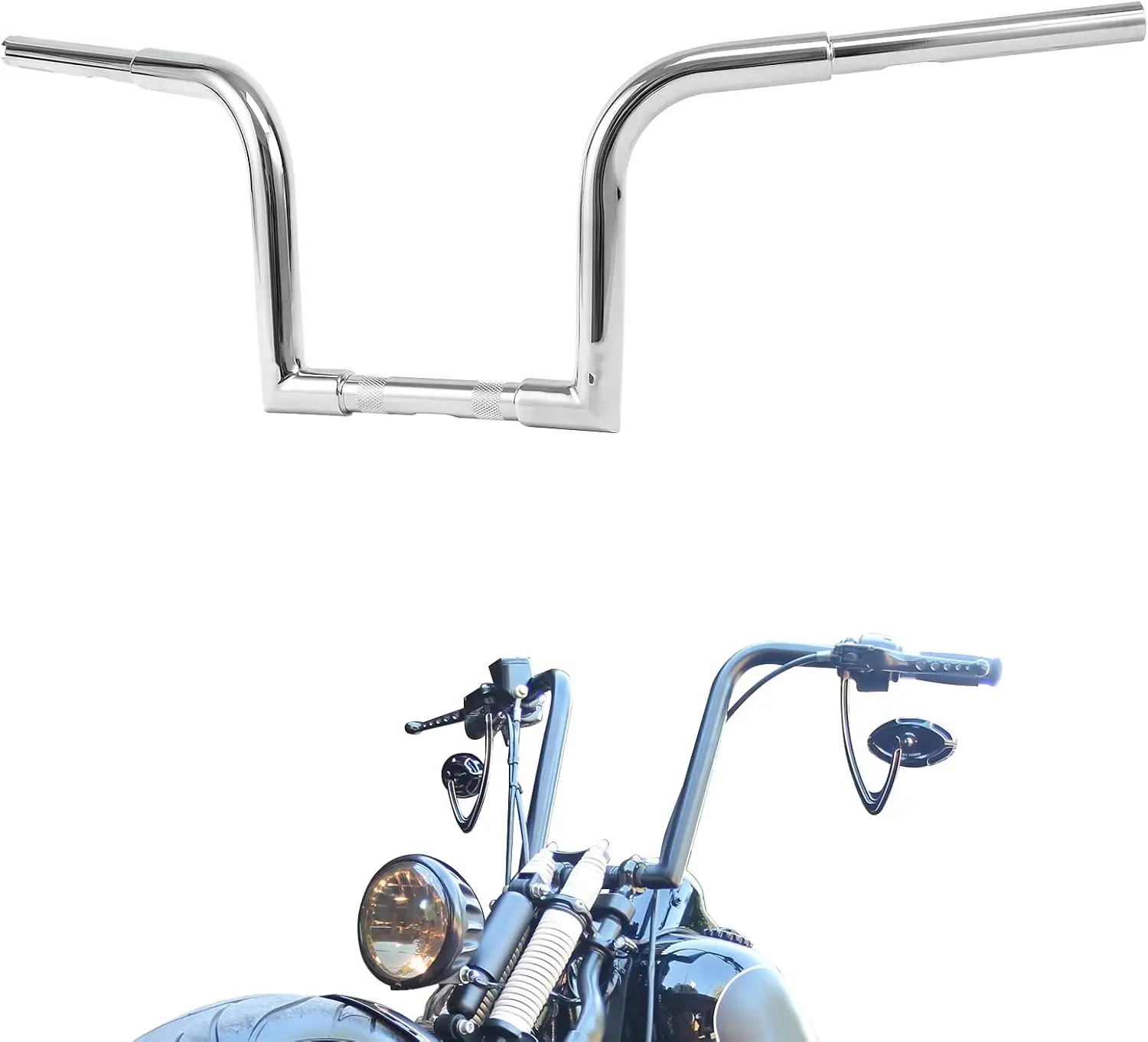 Подвеска на руль Drag 10 дюймов Rise 1 1/4 дюйма, подходит для Harley FLST FXST Softail Slim Heritage Fat Boy Deluxe Deuce Sportster XL 8
Подвеска на руль Drag 10 дюймов Rise 1 1/4 дюйма, подходит для Harley FLST FXST Softail Slim Heritage Fat Boy Deluxe Deuce Sportster XL 8