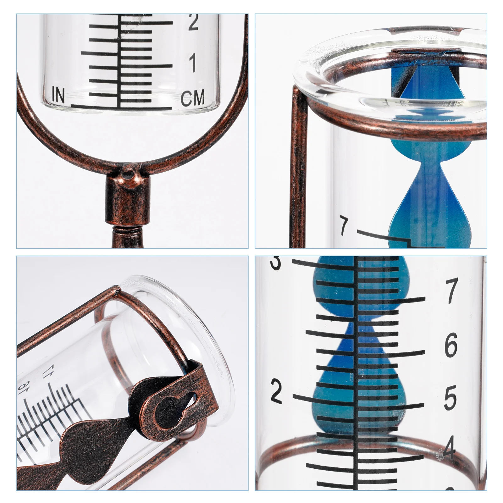 Rain Gauge Outdoor Garden Rain Collector Metal Stake Lawn Yard Accurate Clear Scale Measurement Tool Garden Decor
Rain Gauge Outdoor Garden Rain Collector Metal Stake Lawn Yard Accurate Clear Scale Measurement Tool Garden Decor