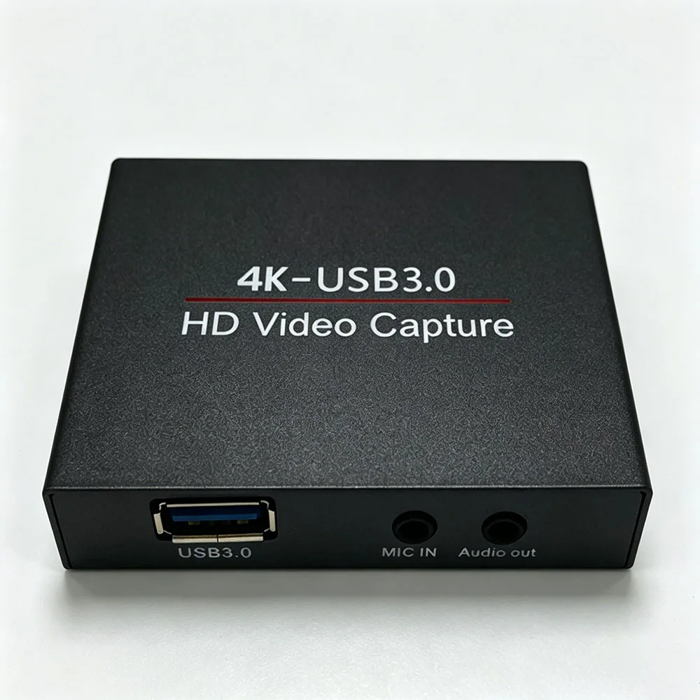 4K 60Hz USB3.0 HDMI-Compatible Video Capture Card Low Latency Live Streaming Game Recording PS4 Switch Xbox PC Laptop Camera
4K 60Hz USB3.0 HDMI-Compatible Video Capture Card Low Latency Live Streaming Game Recording PS4 Switch Xbox PC Laptop Camera