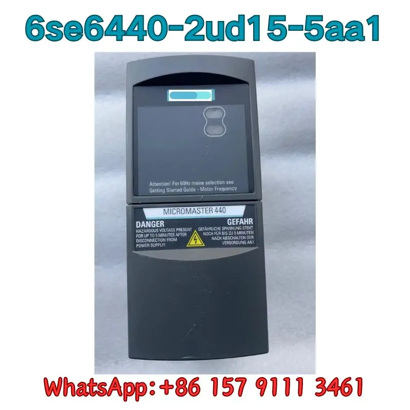 Used Inverter 6SE6440-2UD15-5AA1 Test OK Fast Shipping
Used Inverter 6SE6440-2UD15-5AA1 Test OK Fast Shipping