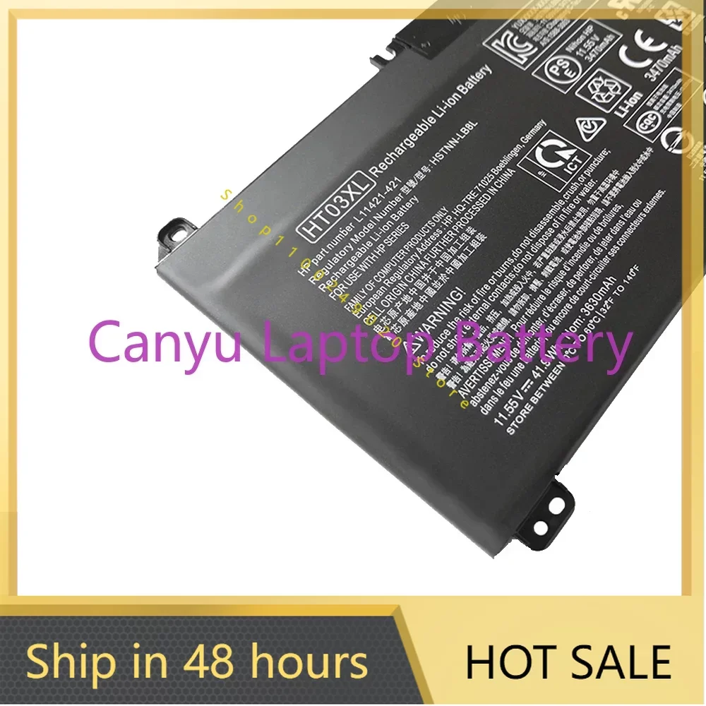 Аккумулятор HT03XL для HP 14-CE0001LA 14-CE0014TU 14-CE0010CA 14-CE0025TU 14-CE0034TX 15-CS0037T
Аккумулятор HT03XL для HP 14-CE0001LA 14-CE0014TU 14-CE0010CA 14-CE0025TU 14-CE0034TX 15-CS0037T