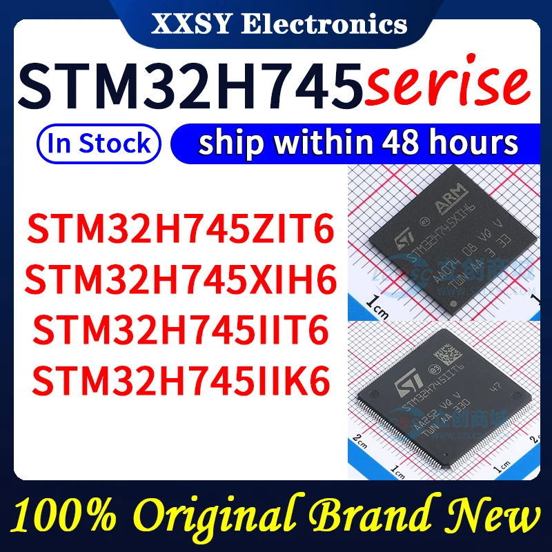 STM32H745ZIT6 STM32H745XIH6 STM32H745IIT6 STM32H745IIK6 In stock 100% Original and New
STM32H745ZIT6 STM32H745XIH6 STM32H745IIT6 STM32H745IIK6 In stock 100% Original and New
