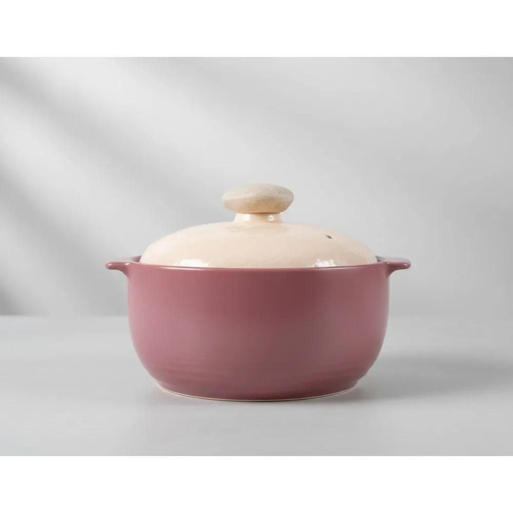 Керамическая кастрюля 1,5 карата, голландская духовка, антипригарная кастрюля для тушения супа, паровой печи, безопасная термостойкая сиреневая печь
Керамическая кастрюля 1,5 карата, голландская духовка, антипригарная кастрюля для тушения супа, паровой печи, безопасная термостойкая сиреневая печь