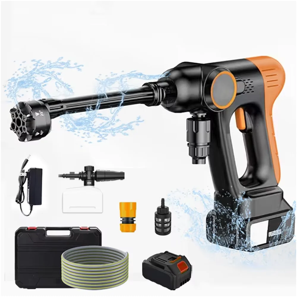 2000Mah Professional Cordless High Pressure Fast Charger Car Washer Equipamiento Steam Car Wash Machine Machines for Car Wash
2000Mah Professional Cordless High Pressure Fast Charger Car Washer Equipamiento Steam Car Wash Machine Machines for Car Wash