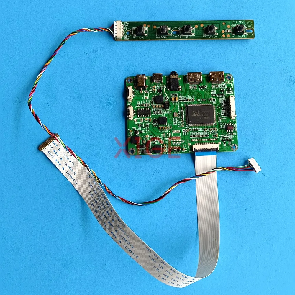 DIY Kit For NV156FHM-N35/N41/N42/N46/N61 EDP 30-Pin 1920x1080 15.6" Laptop Display Micro USB 2Mini-HDMI Controller Driver Board
DIY Kit For NV156FHM-N35/N41/N42/N46/N61 EDP 30-Pin 1920x1080 15.6" Laptop Display Micro USB 2Mini-HDMI Controller Driver Board