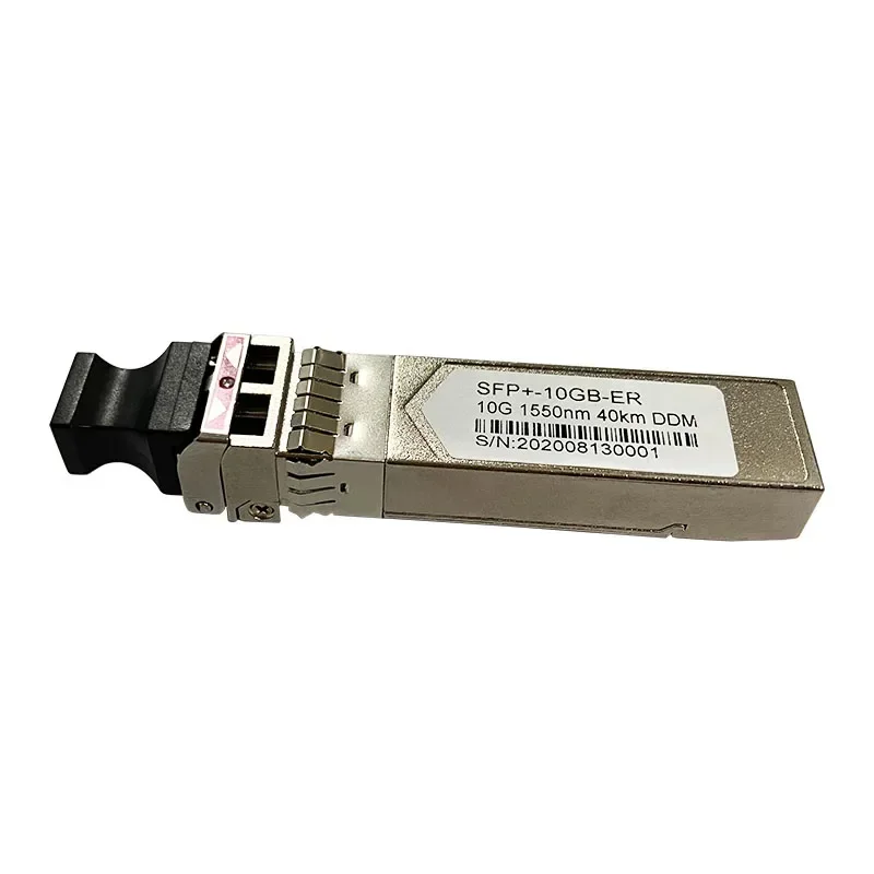 10G 40KM SFP+ Fibre Optic Modules 1550nm Single Mode Dual Fiber LC DDM SFP Module
10G 40KM SFP+ Fibre Optic Modules 1550nm Single Mode Dual Fiber LC DDM SFP Module