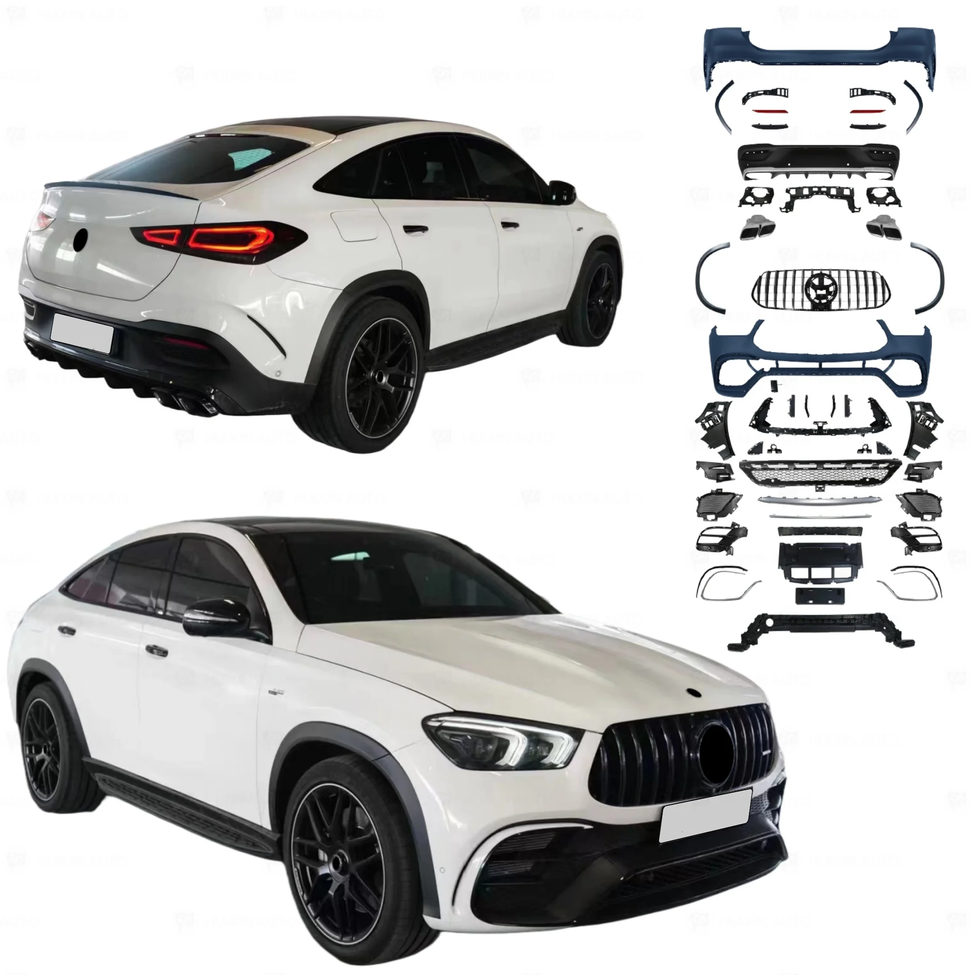 Flying Wing Perfect Fitment Auto Car Bumper For C167 GLE Coupe To GLE63 Coupe Bodykit Grille Rear Diffuser Exh
Flying Wing Perfect Fitment Auto Car Bumper For C167 GLE Coupe To GLE63 Coupe Bodykit Grille Rear Diffuser Exh