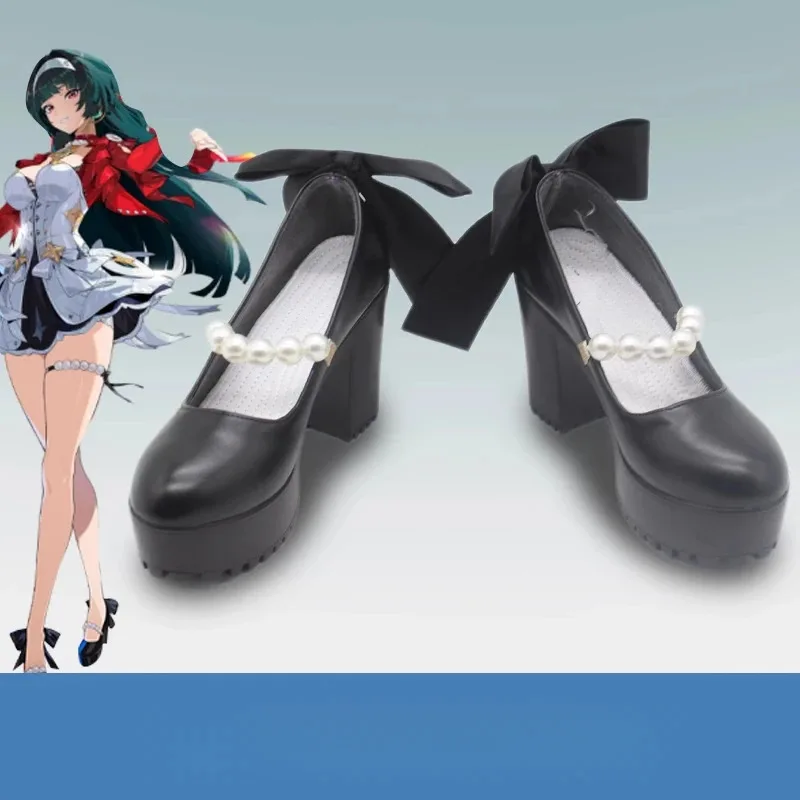 Game Zenless Zone Cosplay Astra Yao Cosplay Shoes Astra Black High Heels PU Leather Halloween Roleplay Woman Shoes Customized
Game Zenless Zone Cosplay Astra Yao Cosplay Shoes Astra Black High Heels PU Leather Halloween Roleplay Woman Shoes Customized