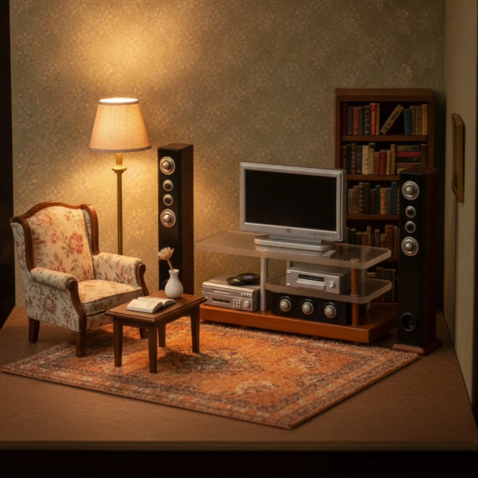 Miniature Home Theater Realistic Dollhouse TV Miniature Television Set Lifelike Television Cabinet True-to-Life for Hobbyists
Miniature Home Theater Realistic Dollhouse TV Miniature Television Set Lifelike Television Cabinet True-to-Life for Hobbyists