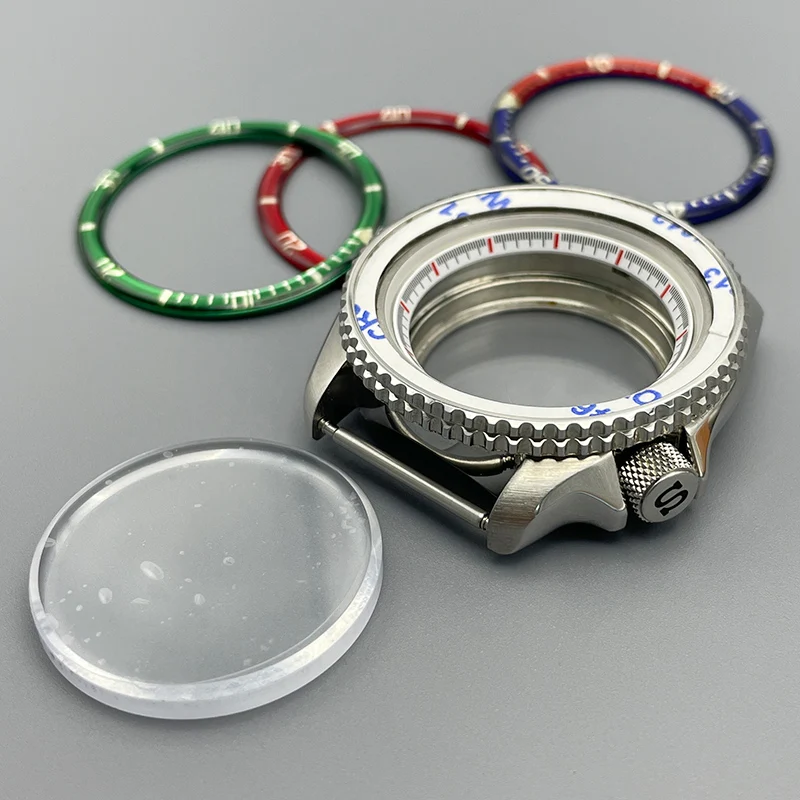 SKX007 Silve 42mm Watch Case Sapphire Crystal Glass Fit for NH35 NH36 NH38 4R 7S Movement 28.5mm Dail Watch Cases Modified Part
SKX007 Silve 42mm Watch Case Sapphire Crystal Glass Fit for NH35 NH36 NH38 4R 7S Movement 28.5mm Dail Watch Cases Modified Part