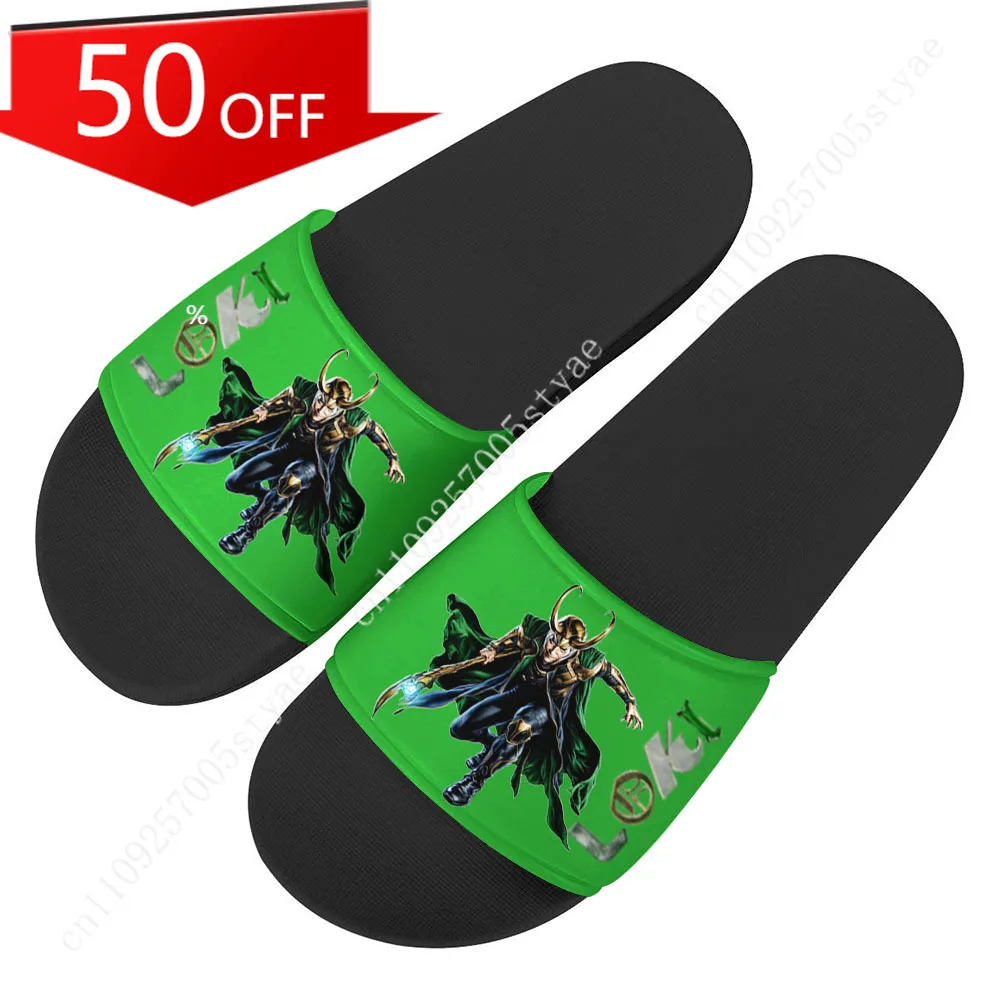 Marvel Loki lippers Home Outdoor Casual Water Shoes Men Women Teenager Beach Pool Sandals Summer Slipper
Marvel Loki lippers Home Outdoor Casual Water Shoes Men Women Teenager Beach Pool Sandals Summer Slipper