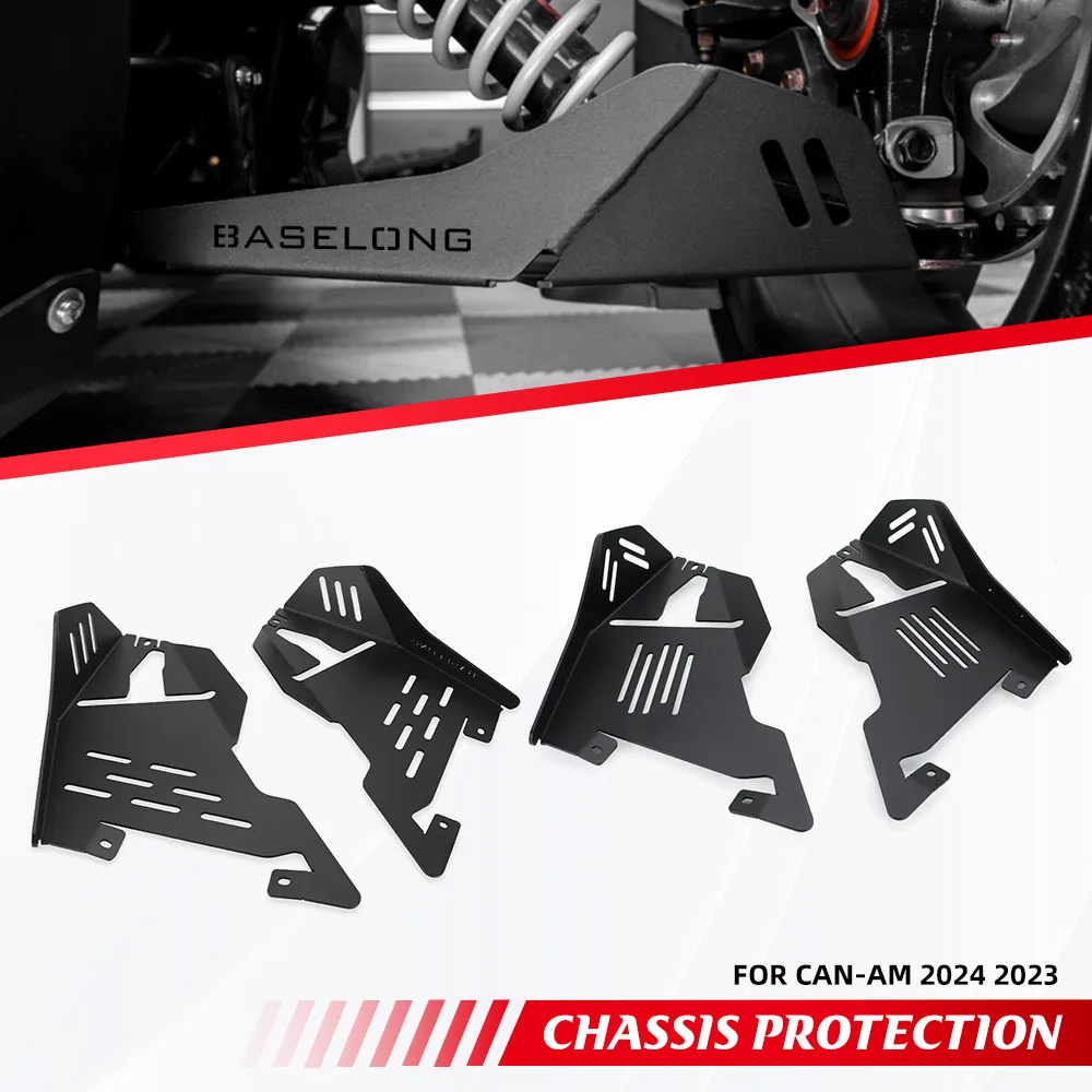 2018-2025 Ryker 600 900 Sport & Ryker Rally Edition FOR Can-Am 2024 2023 Aluminum Front Splash Guard Protectors A-Arm Protectors
2018-2025 Ryker 600 900 Sport & Ryker Rally Edition FOR Can-Am 2024 2023 Aluminum Front Splash Guard Protectors A-Arm Protectors